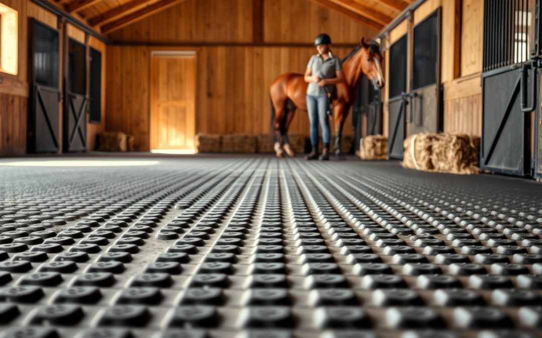 Durable rubber mats for horses: Comfort and hygiene in the stable